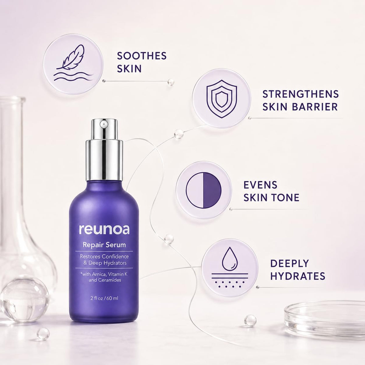 REUNOA Bruise Defense & Repair Serum