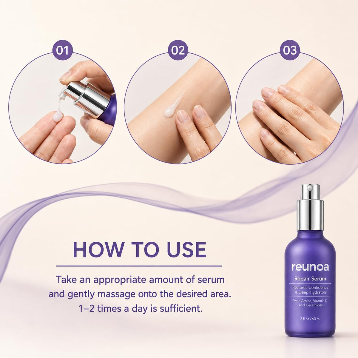 REUNOA Bruise Defense & Repair Serum